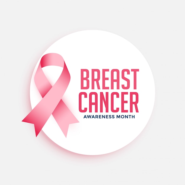 Плакат кампании месяца осведомленности рака молочной железы