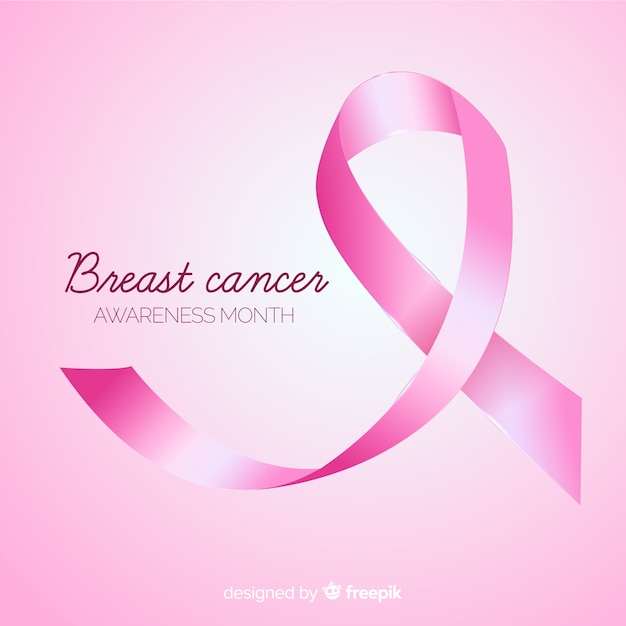 현실적인 리본으로 유방암 인식