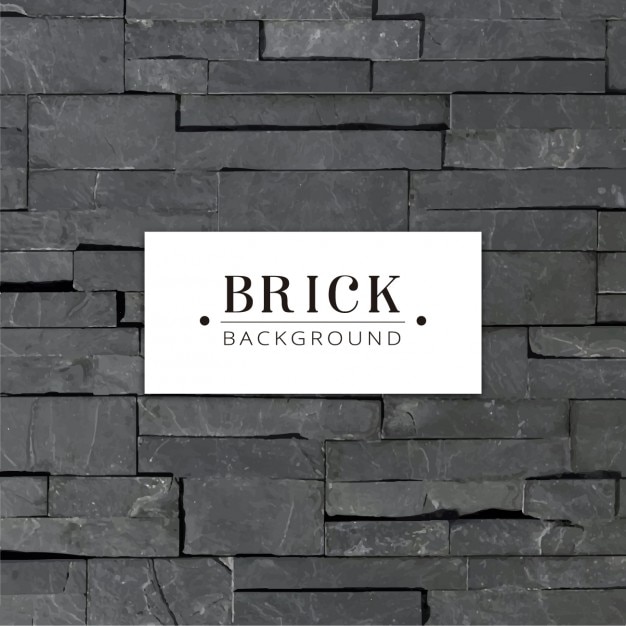 Free vector brick background design