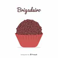 Vettore gratuito brigadeiro