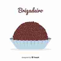 Vettore gratuito brigadeiro