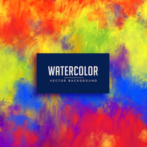 Free vector bright abstract watercolor stain background