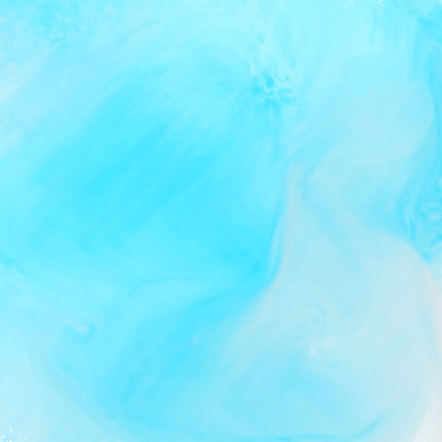 Bright blue watercolor background