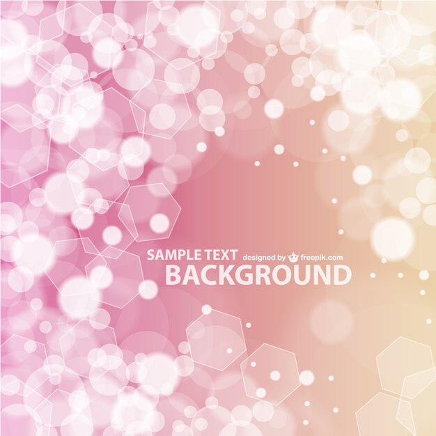 Bright bokeh background