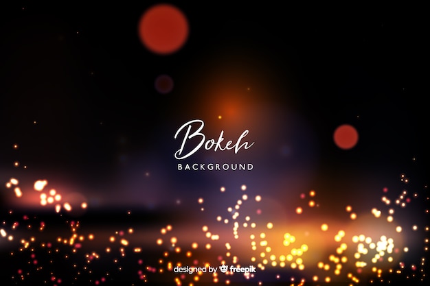 Free vector bright bokeh background