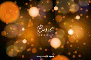 Free vector bright bokeh background