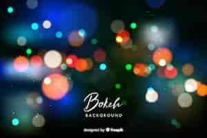 Free vector bright bokeh background