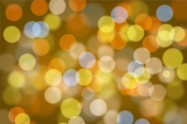 Bright bokeh lights background