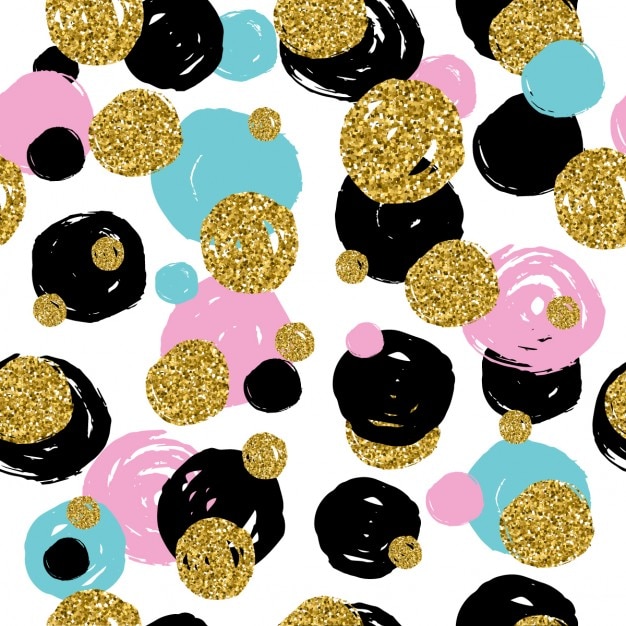 Free Vector bright colorful background with dots