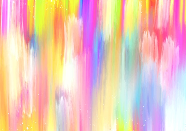 Bright coloured texture background with oil painting brush strokes