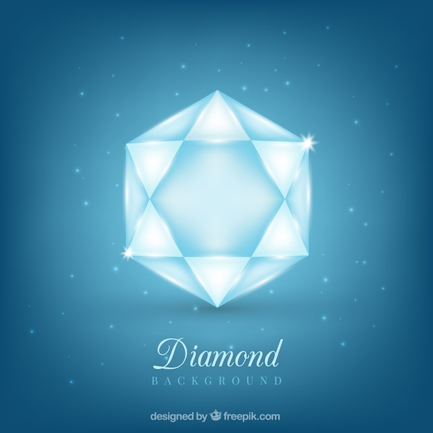 Free vector bright diamond background