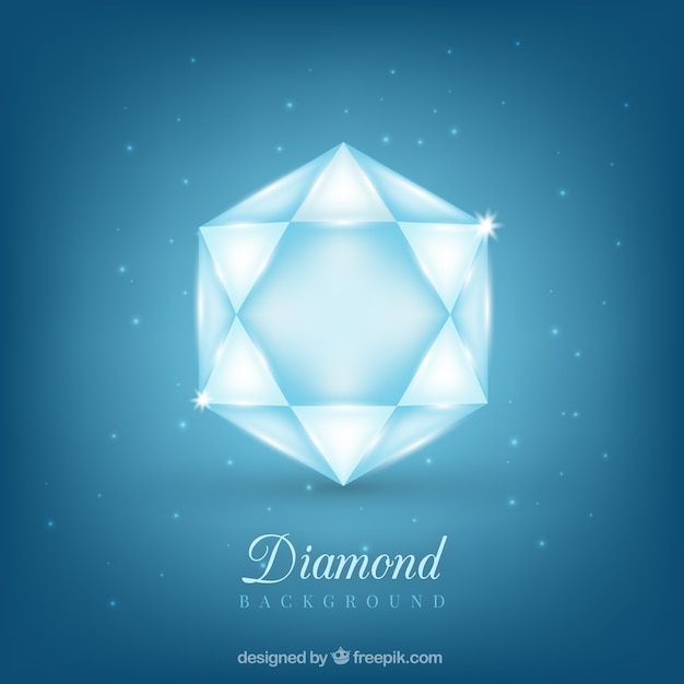 明るいダイヤモンドの背景
