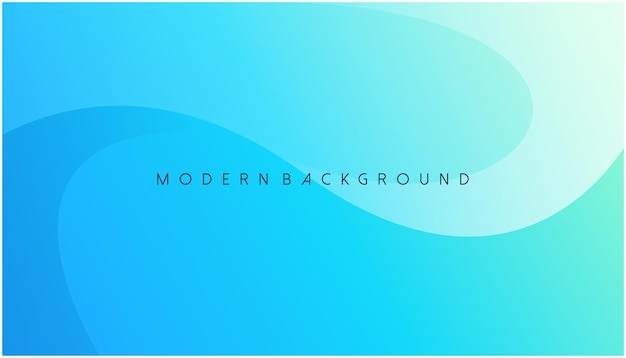 Bright gradient background in blue