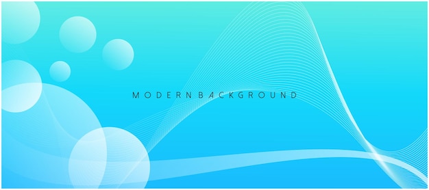 Bright gradient background in blue