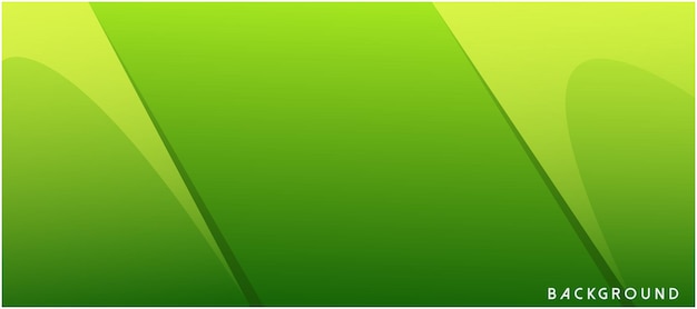 Bright gradient background in green