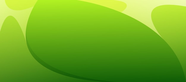 Bright gradient background in green