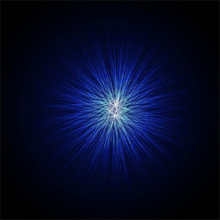 Free Vector bright line blue background 