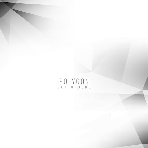 Bright polygonal background