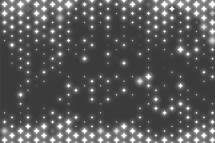 Free Vector bright stars flat background