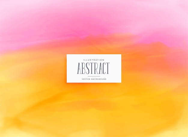 Bright watercolor abstract background design