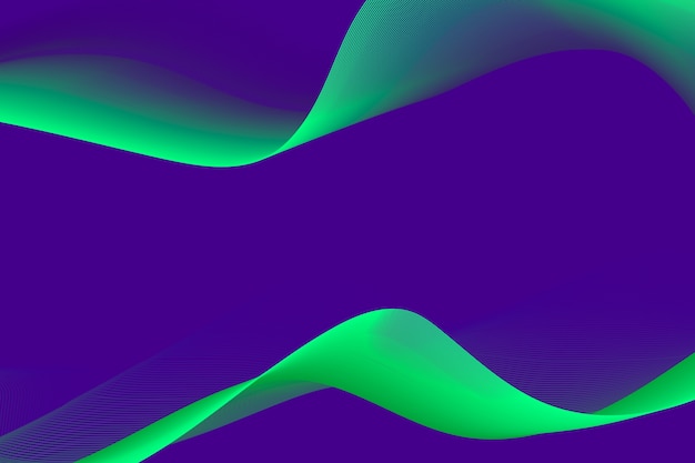 Bright wavy background