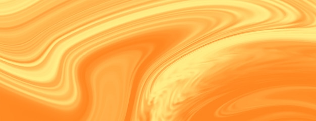 Бесплатное векторное изображение Ярко-желтая жидкая мраморная текстура баннера