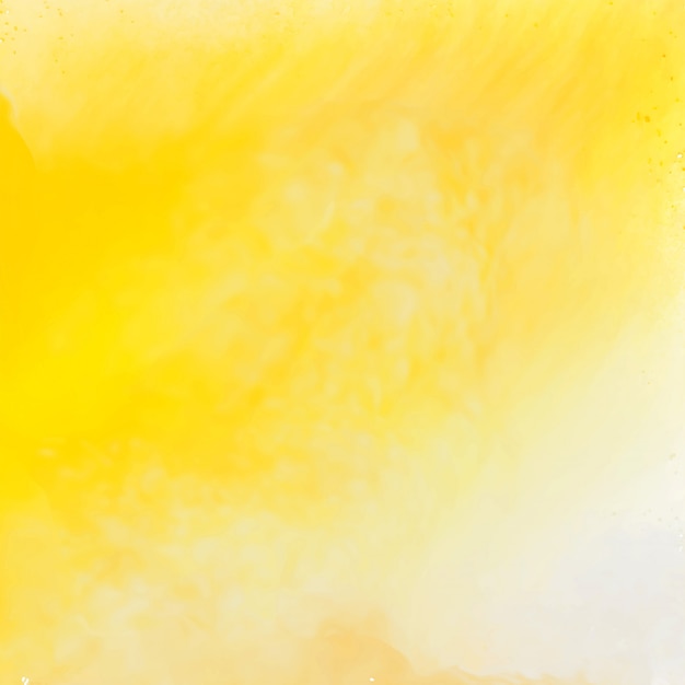 Ярко-желтая акварель текстуру фона