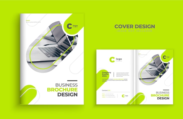 Brochure cover template layout design company profile template cover of book cover design