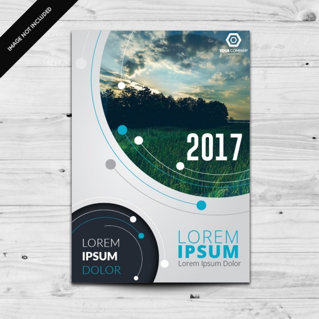 Il design modello di brochure