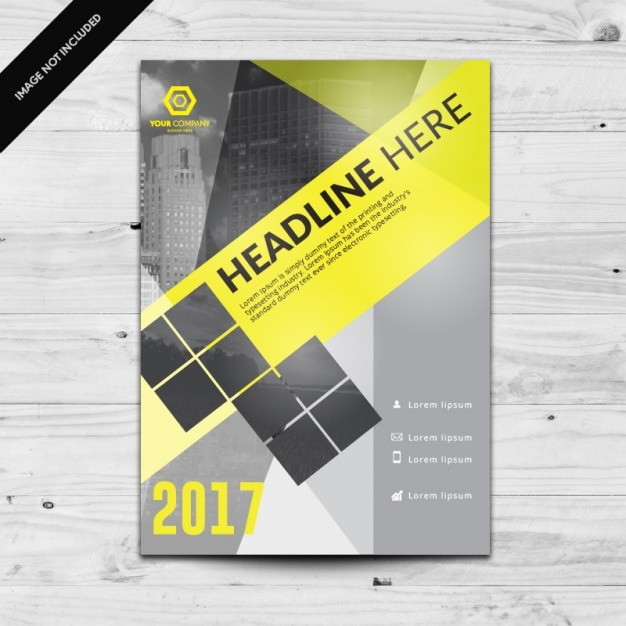 Il design modello di brochure