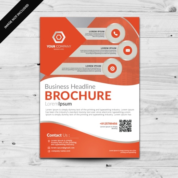 Brochure template design