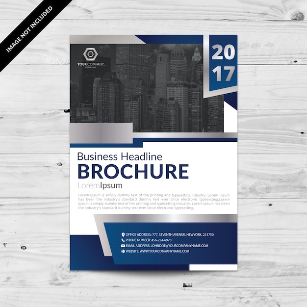 Brochure template design