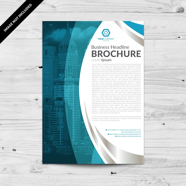 Brochure template design