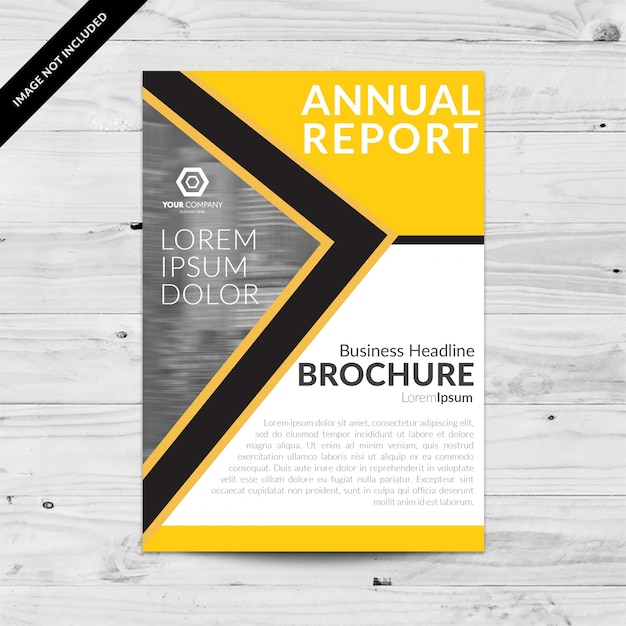 Brochure template design