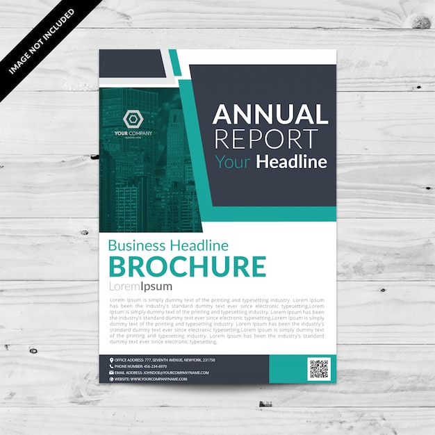 Brochure template design