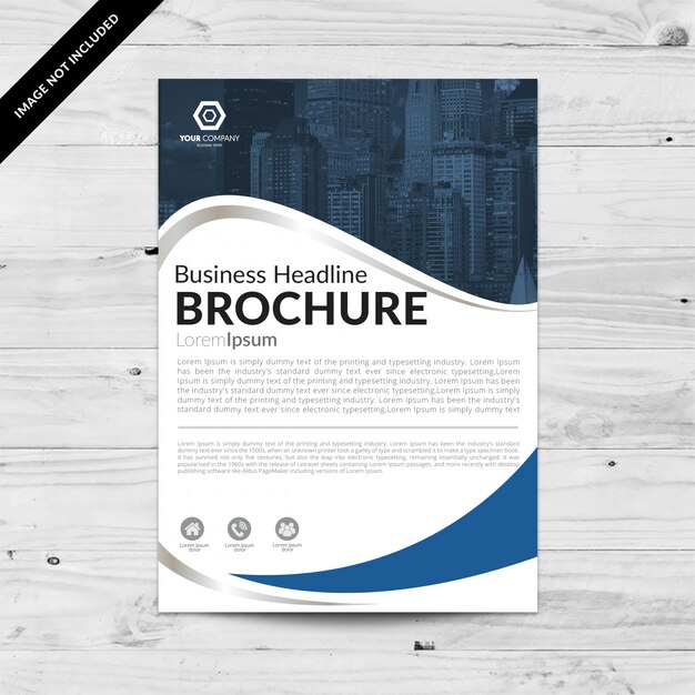 Brochure template design