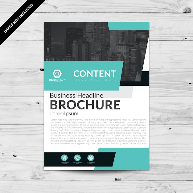 Brochure template design