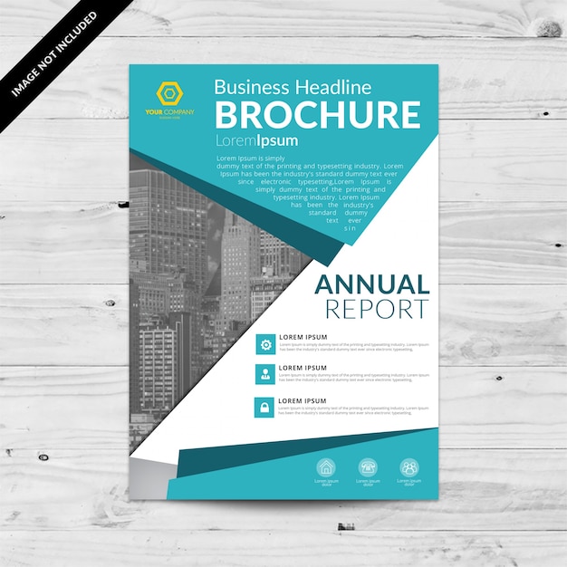 Brochure template design