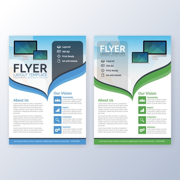 Brochure template design