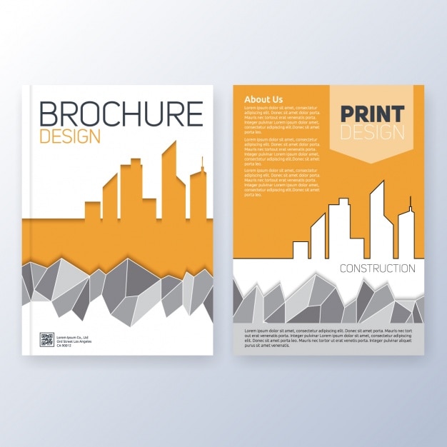 Brochure template design