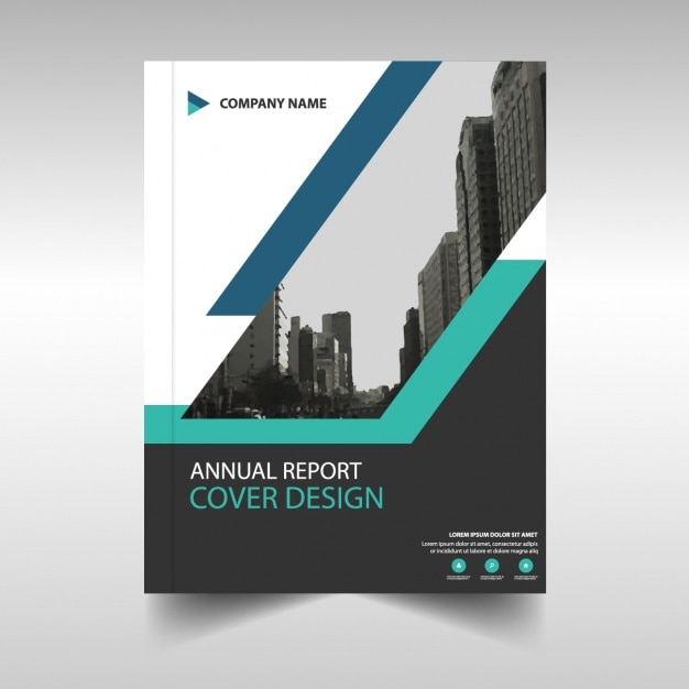 Free vector brochure template design