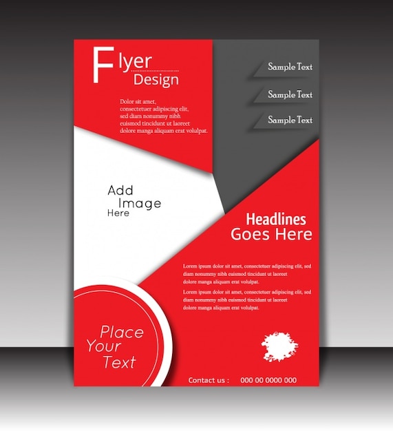 Brochure template design