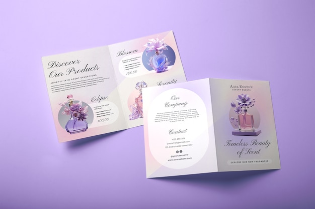 brochure template design