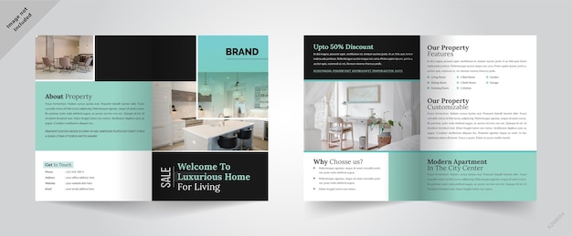 Free vector brochure template