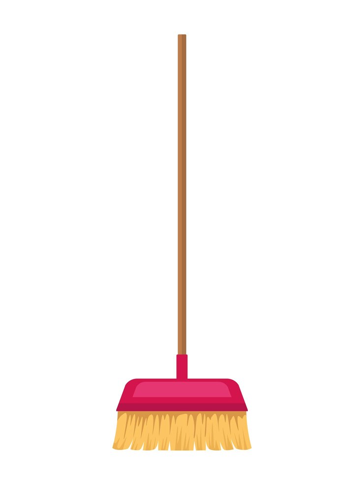 मुफ़्त वेक्टर broom cleaning equipment utensil icon