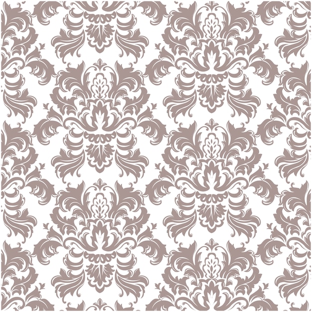 Brown ornamental pattern background