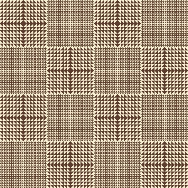 Brown plaid pattern