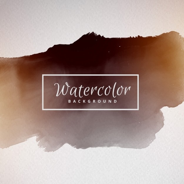 Brown watercolor background