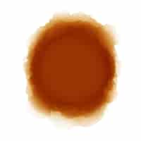 Free vector brown watercolor stain