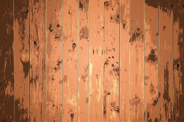 Free Vector  Empty wooden room